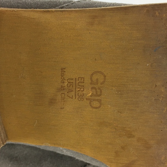 Gap Western Chelsea Boots Light Gray‎ 7 - Picture 7 of 8